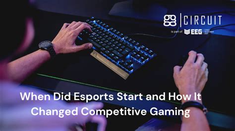 when did esports get popular|When Did Esports Start and How It Changed .